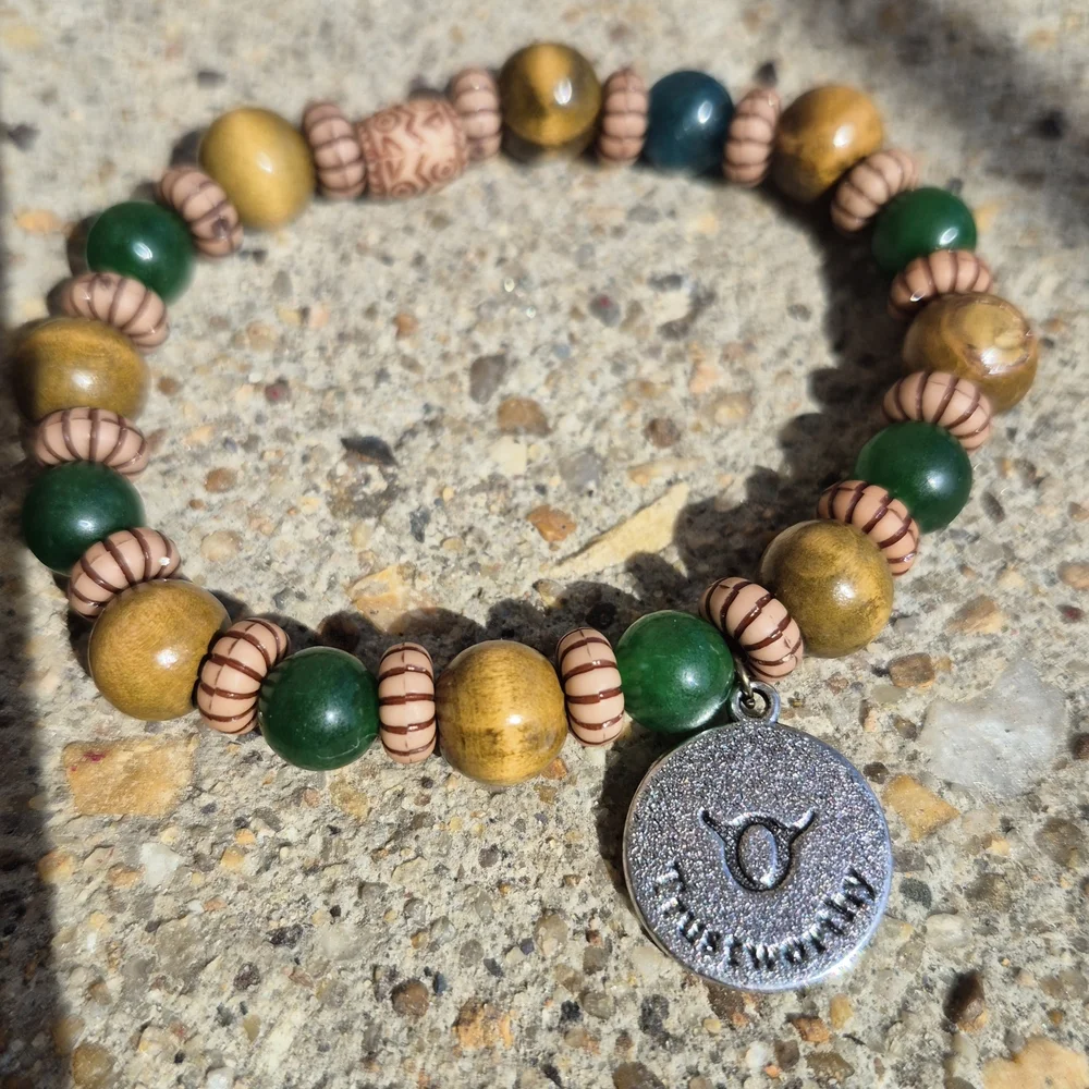Taurus/Zodiac Season Handmade Braclet! - Picture 2 of 6
